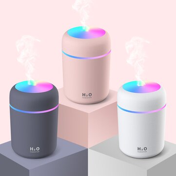 300ML Ultrasonic Electric Air Aroma Diffuser  Humidifier LED Night Light Home