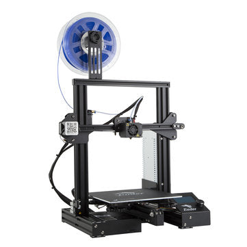 Creality 3D® Ender-3 DIY 3D Printer Kit 220x220x250mm Printing Size With Power Resume Function/V-Slot with POM Wheel/1.75mm 0.4mm Nozzle