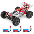 Wltoys 144001 1/14 2.4G 4WD High Speed Racing RC Car Vehicle Models 60km/h 7.4v 1500mah Two or Three Battery