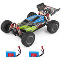 Wltoys 144001 1/14 2.4G 4WD High Speed Racing RC Car Vehicle Models 60km/h 7.4v 1500mah Two or Three Battery