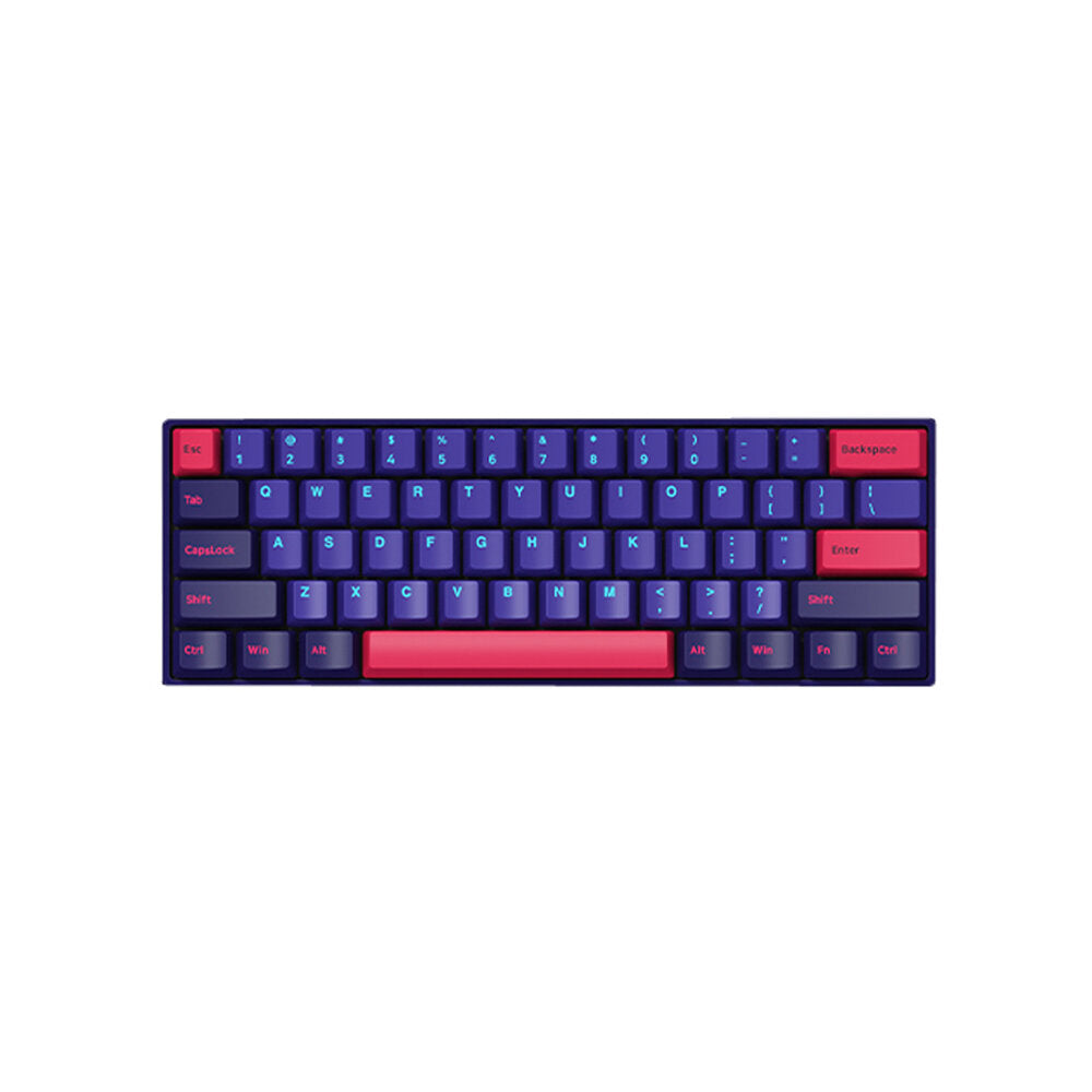 AKKO 157 Keys Neon Keycap Set Cherry Profile PBT Two Color Molding Keycaps