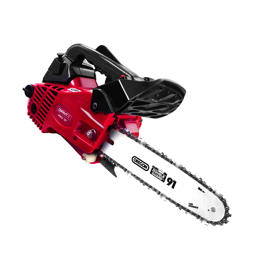 Giantz Chainsaw Chainsaws 10” Oregon Petrol Cordless 25cc