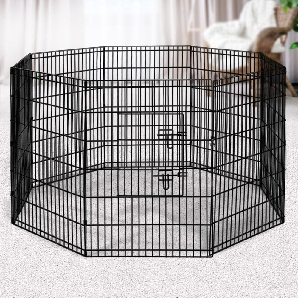 i.Pet Pet Dog Playpen 36" 8 Panel Puppy Exercise Cage Enclosure Fence