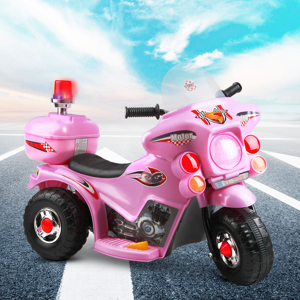 Rigo Kids Ride On Motorbike Motorcycle Car Pink